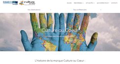 Desktop Screenshot of cultureaucoeur.com