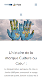 Mobile Screenshot of cultureaucoeur.com